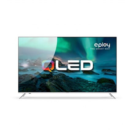 Allview QL50ePlay6100-U 50" (126 cm) 4K UHD QLED Smart Android TV, Asystent Google, srebrna metaliczna ramka Allview QL50ePlay6100-U 50" (126 cm) Smart TV Android TV UHD 3840 x 2160 Wi-Fi DVB-C DVB-T/ - 1934907