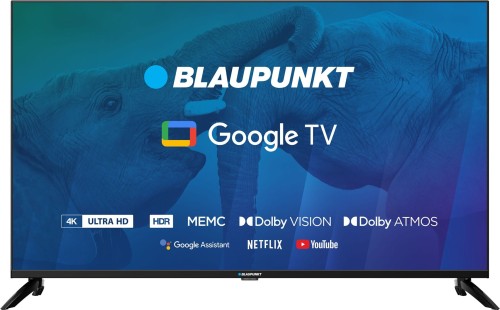 TV 43" Blaupunkt 43UBG6000S 4K Ultra HD LED, GoogleTV, Dolby Atmos, WiFi 2,4-5GHz, BT, czarny - 1935028