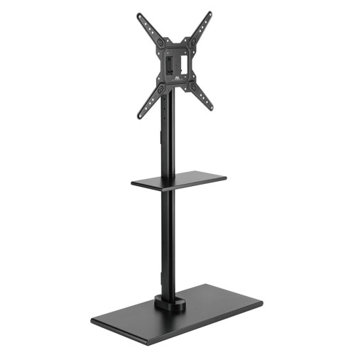 Stojak podłogowy na TV z półką Maclean, 23"-55", 35kg, czarny, MC-972 - 1935168