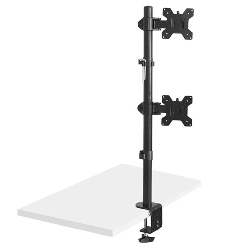 Uchwyt do monitora Maclean, max VESA 100x100, 13-27", 9kg, MC-966 - 1935234