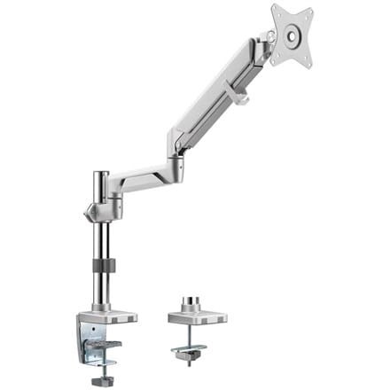 Logilink | Uchwyt biurkowy | Pochylenie, obrót, regulacja poziomu, obrót | 17-32 " | Maksymalny ciężar (pojemność) 9 kg | Glin - 1935663