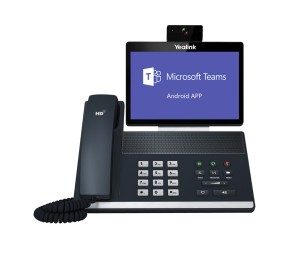 Telefon IP Yealink VP59 z dotykowym wyświetlaczem, WiFi, Bluetooth i kamerą 1080p