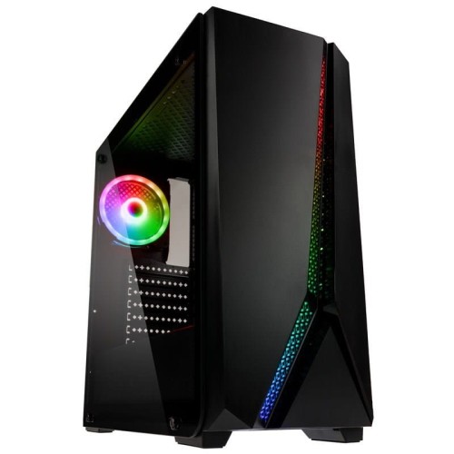 Kolink Quantum RGB Mid Tower, Tempered Glass - black - 1936663