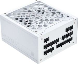 Phanteks Revolt 1000W Platinum, ATX 3.0, PCIe 5.0, fully modular - 1000 Watt, white