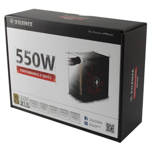OBUDOWA ZASILACZA ATX2.4 550W XN071 XILENCE - 1936958