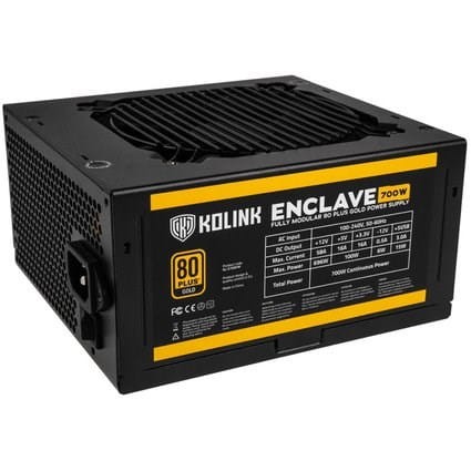 Kolink Enclave 80 PLUS Gold PSU, modular - 700 Watt - 1936963