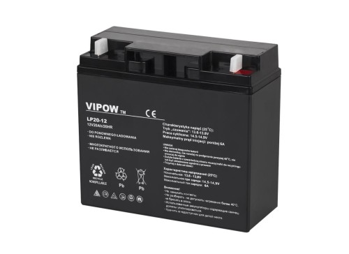 Akumulator żelowy VIPOW 12V 20Ah - 1938076