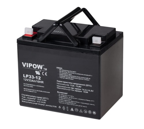 Akumulator żelowy VIPOW 12V 33Ah - 1938094