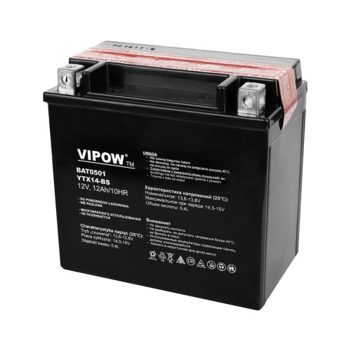 Akumulator VIPOW typu MC do motocykli 12V 12Ah - 1938108