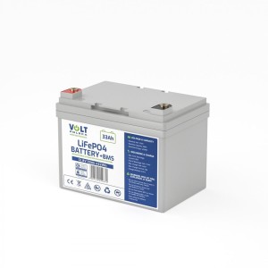 AKUMULATOR VOLT POLSKA LITOWO-ŻELAZOWO-FOSFORANOWY LiFePO4 12V 33Ah 30A