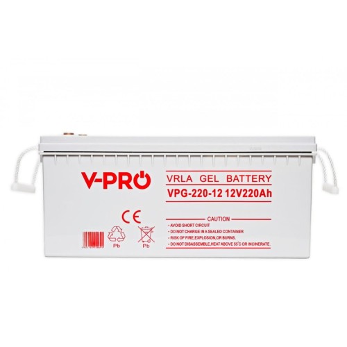 Akumulator Volt Polska Gel VPRO Solar 12V 220Ah - 1938124