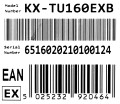 Panasonic KX-TU160EXB Czarny - 1079031