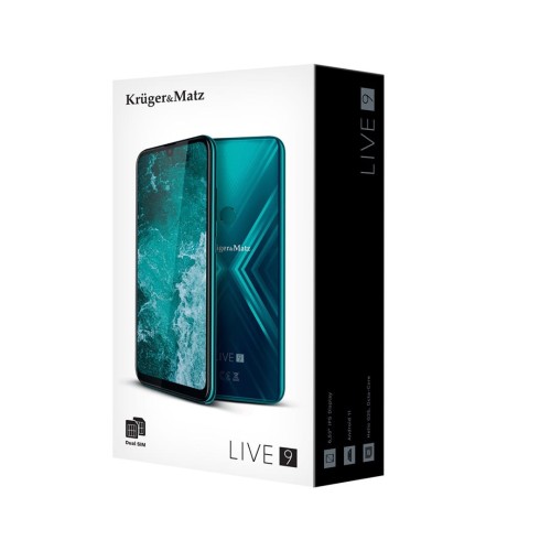 Smartfon Kruger&Matz Live 9 czarny - 1931536