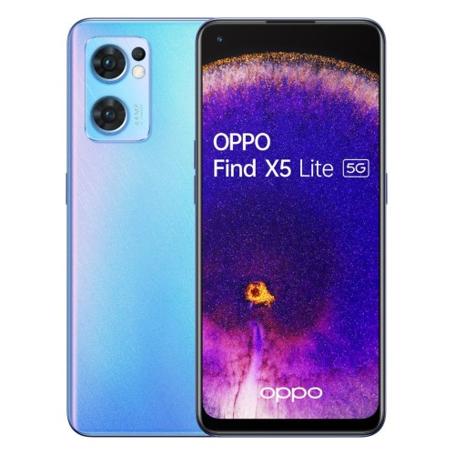 Smartfon Oppo Find X5 Lite 5G 8/256GB Niebieski - 1931565