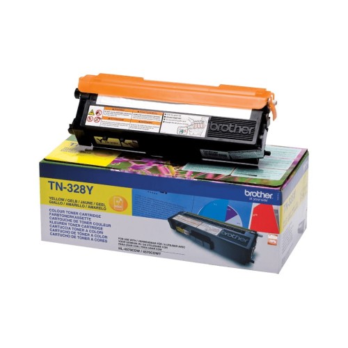 Toner Brother żółty TN328Y=TN-328Y, 6000 str. - 1932111