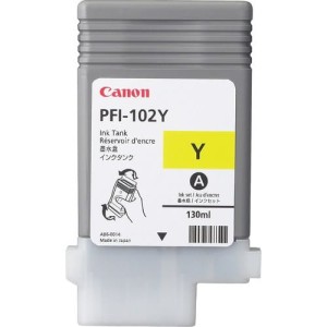 Canon PFI-102Y Oryginalny Żółty