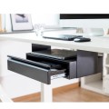 Szuflada ergonomiczna podbiurkowa Maclean MC-875 max 5kg czarna organizer - 1934661