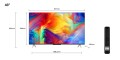 Telewizor 43" TCL 43P638 (4K UHD HDR DVB-T2/HEVC Google TV) - 1808749