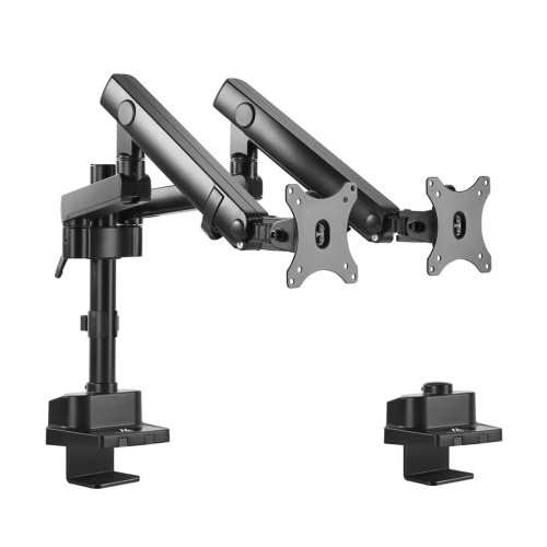 Uchwyt biurkowy na dwa monitory Maclean MC-812 17-32" 2x8kg vesa 75x75 oraz 100x100 - 1935134