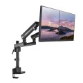 Uchwyt biurkowy na dwa monitory Maclean MC-812 17-32" 2x8kg vesa 75x75 oraz 100x100 - 1935129