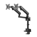 Uchwyt biurkowy na dwa monitory Maclean MC-812 17-32" 2x8kg vesa 75x75 oraz 100x100 - 1935132