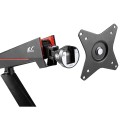 Uchwyt biurkowy na 2 monitory NanoRS RS887 gamingowy, 17-32" 2x 8kg (max 16kg) vesa 75x75 i 100x100 - 1935157