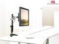 Uchwyt biurkowy do monitora Maclean MC-717 13-27" 8kg aluminiowy max VESA 100x100 - 1131424