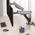 Uchwyt na dwa monitory NanoRS RS166 gamingowy , podświetlenie LED RGB, 17-32", max. 9kg, VESA 75x75 / 100x100 - 1142162