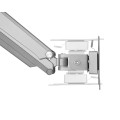 ERGO OFFICE UCHWYT DO MONITORA SZARY ZE SPRĘŻYNĄ GAZOWĄ ER-407G - 1308609