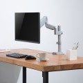 ERGO OFFICE UCHWYT DO MONITORA SZARY ZE SPRĘŻYNĄ GAZOWĄ ER-407G - 1308610