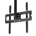 Uchwyt sufitowy do telewizora Maclean, VESA 400x400, 32"-50", odległość od sufitu 717-1017mm, max 35kg, MC-943 - 1935249