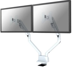 Uchwyt biurkowy do ekranów Neomounts FPMA-D750DWHITE2 8 kg bialy max VESA 100x100