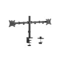 GEMBIRD BIURKOWE REGULOWANE RAMIĘ/UCHWYT NA 2 MONITORY 17-32, 100X100MM, DO 9KG - 1935589