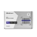 Czytnik kodów kreskowych Qoltec laserowy 1D | USB | Biały - 1132355