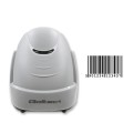 Czytnik kodów kreskowych Qoltec laserowy 1D | USB | Biały - 1132353