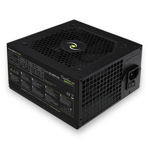 Zasilacz TECNOWARE ATX 500W, went. 12cm, 2xSATA, 1x20/24 piny, 1x12V 4+4 piny, 2xMolex, 1xFloppy - 1936694