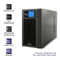Zasilacz awaryjny UPS Qoltec | On-line | Pure Sine Wave | 3kVA | 2.4kW | LCD | USB - 1136004