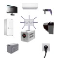 Zasilacz awaryjny Qoltec Pure Sine Wave UPS | 800VA | 560W | Stała faza | Szary - 1425016