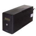 Zasilacz awaryjny UPS DIGITUS Line-Interactive LCD 600VA/360W 1x12V/7Ah AVR 2xSCHUKO USB RJ11 - 1938295