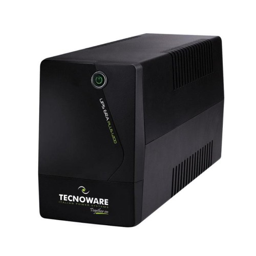 Zasilacz awaryjny UPS TECNOWARE Line Interactive ERA PLUS 1200VA/840W, 1x12V/9Ah, AVR, 2xSchuko, USB - 1938309