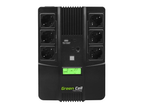 GREEN CELL ZASILACZ AWARYJNY UPS06 AIO 600VA 360W - 1938356