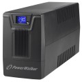 Zasilacz awaryjny UPS Power Walker Line-Interactive 600VA SCL 2x PL 230V, RJ11/45 In/Out, USB, LCD - 849103