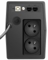 Zasilacz awaryjny UPS Power Walker Line-Interactive 600VA SCL 2x PL 230V, RJ11/45 In/Out, USB, LCD - 849106
