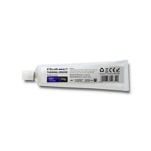Pasta termoprzewodząca Qoltec 4.63W/m-K | 100g | szara - 1910325