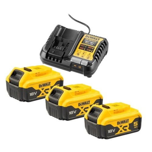 DEWALT ŁADOWARKA DCB1104 +3x5,0Ah DCB1104P3 - 1940644