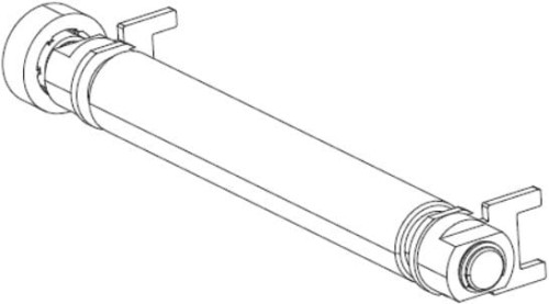 Wałek pod głowicę do ZT111, ZT220, ZT230, ZT231 - 1909668