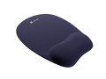 Podkładka pod mysz Natec Chipmunk Memory Foam ergonomiczna żelowa granatowa - 1943690