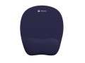 Podkładka pod mysz Natec Chipmunk Memory Foam ergonomiczna żelowa granatowa - 1943689