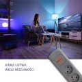 Listwa zasilająca Qoltec 4 gniazda | 1.8m | Szara - 1385621
