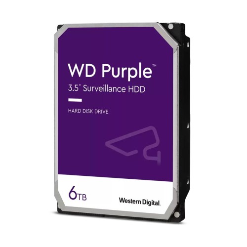 Dysk twardy HDD WD Purple 6TB 3,5" SATA WD64PURZ - 1944016